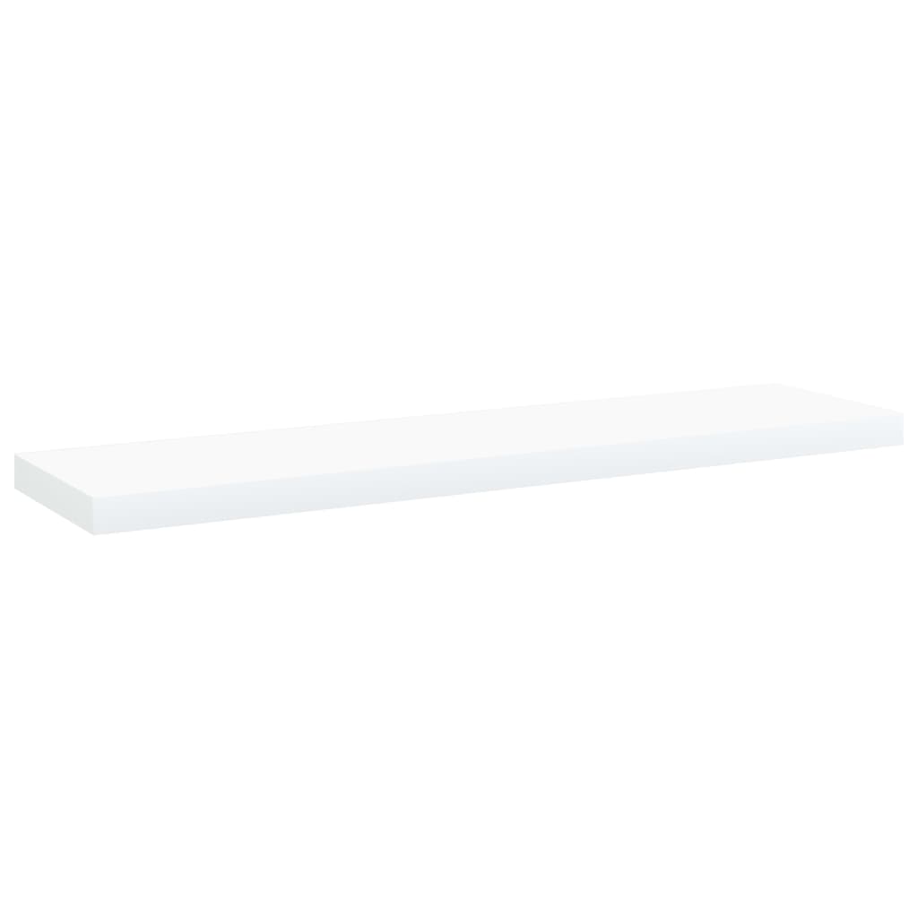 Bookshelf Boards 8 pcs White 40x10x1.5 cm Engineered Wood