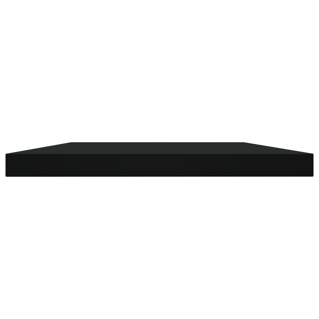 Bookshelf Boards 8 pcs Black 40x20x1.5 cm Engineered Wood