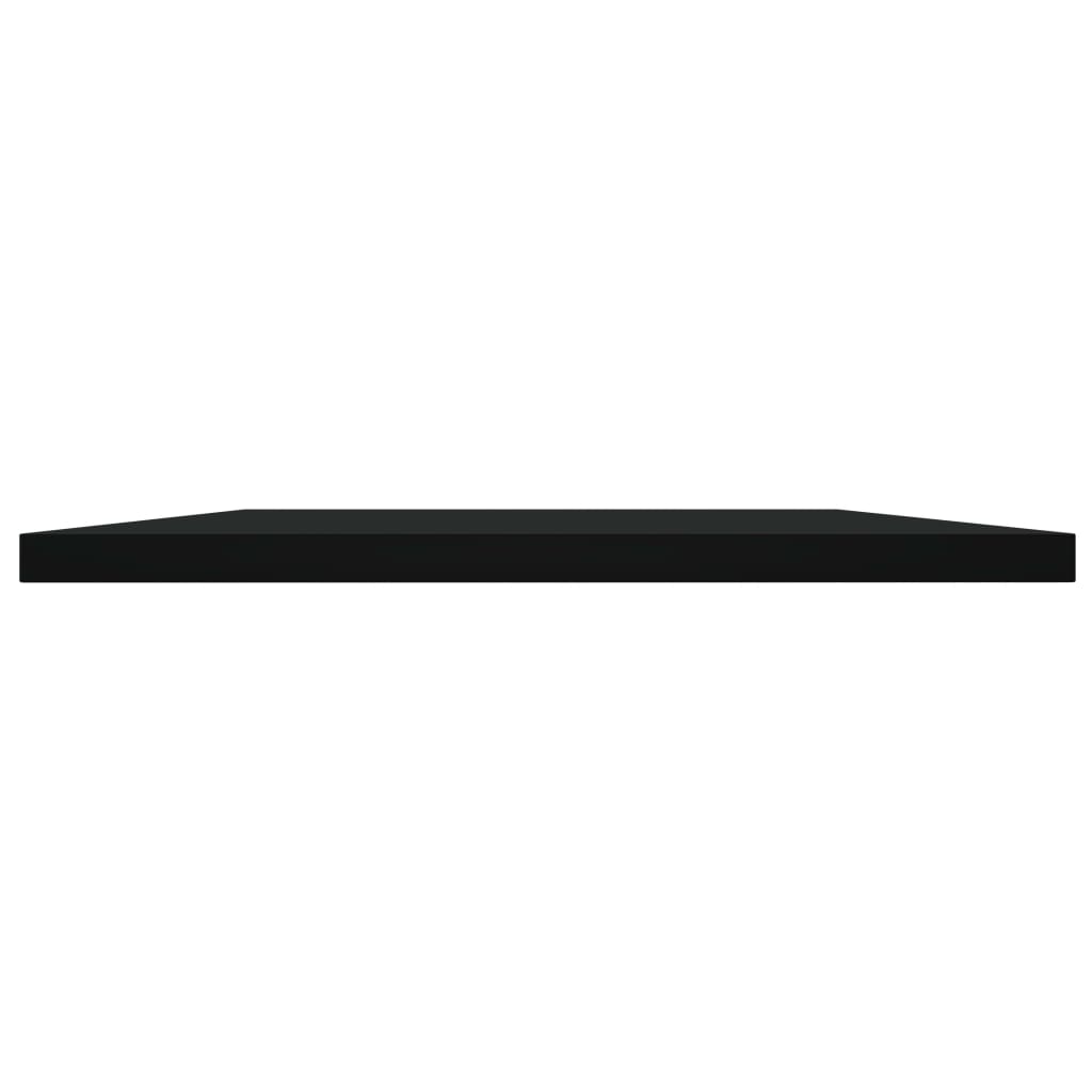 Bookshelf Boards 8 pcs Black 40x40x1.5 cm Engineered Wood