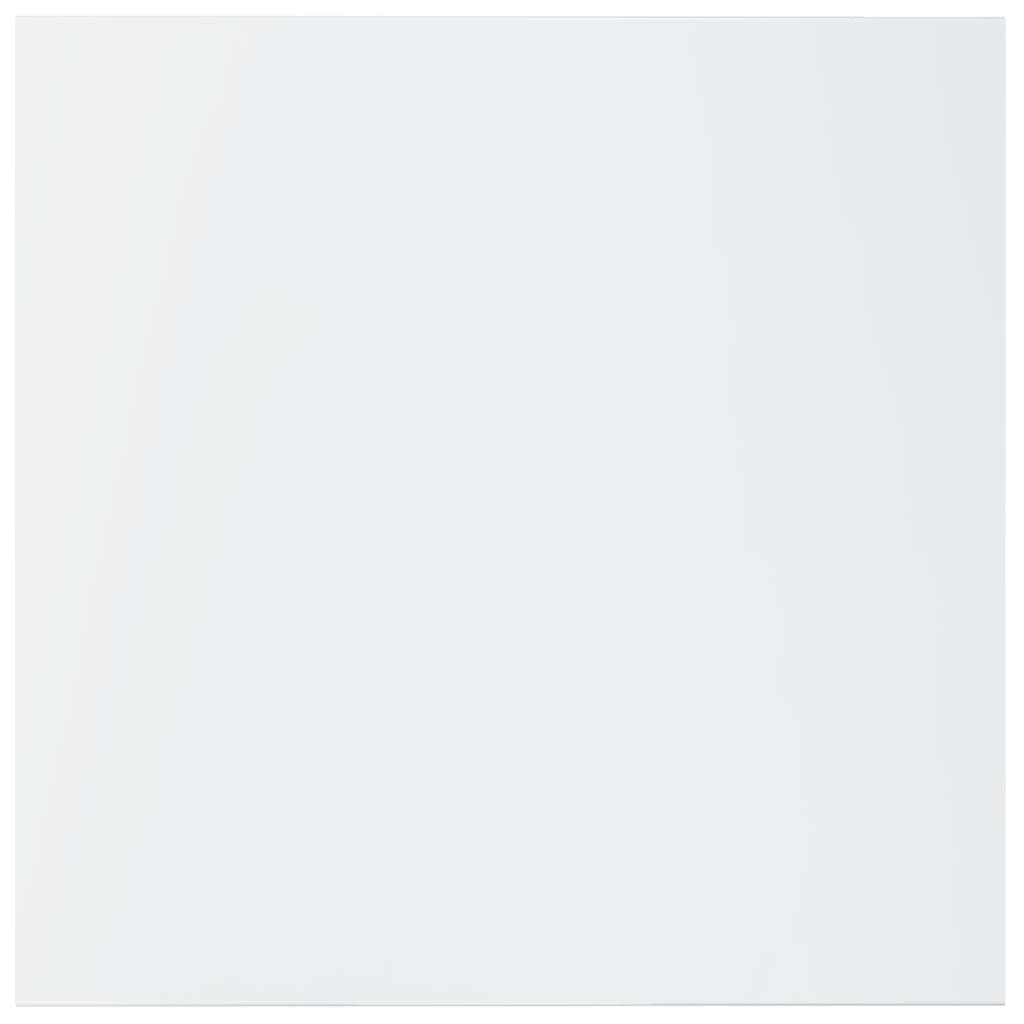Bookshelf Boards 8 pcs High Gloss White 40x40x1.5 cm Engineered Wood