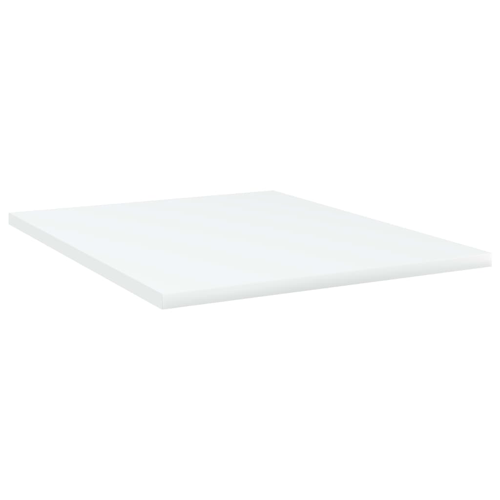 Bookshelf Boards 8 pcs White 40x50x1.5 cm Engineered Wood