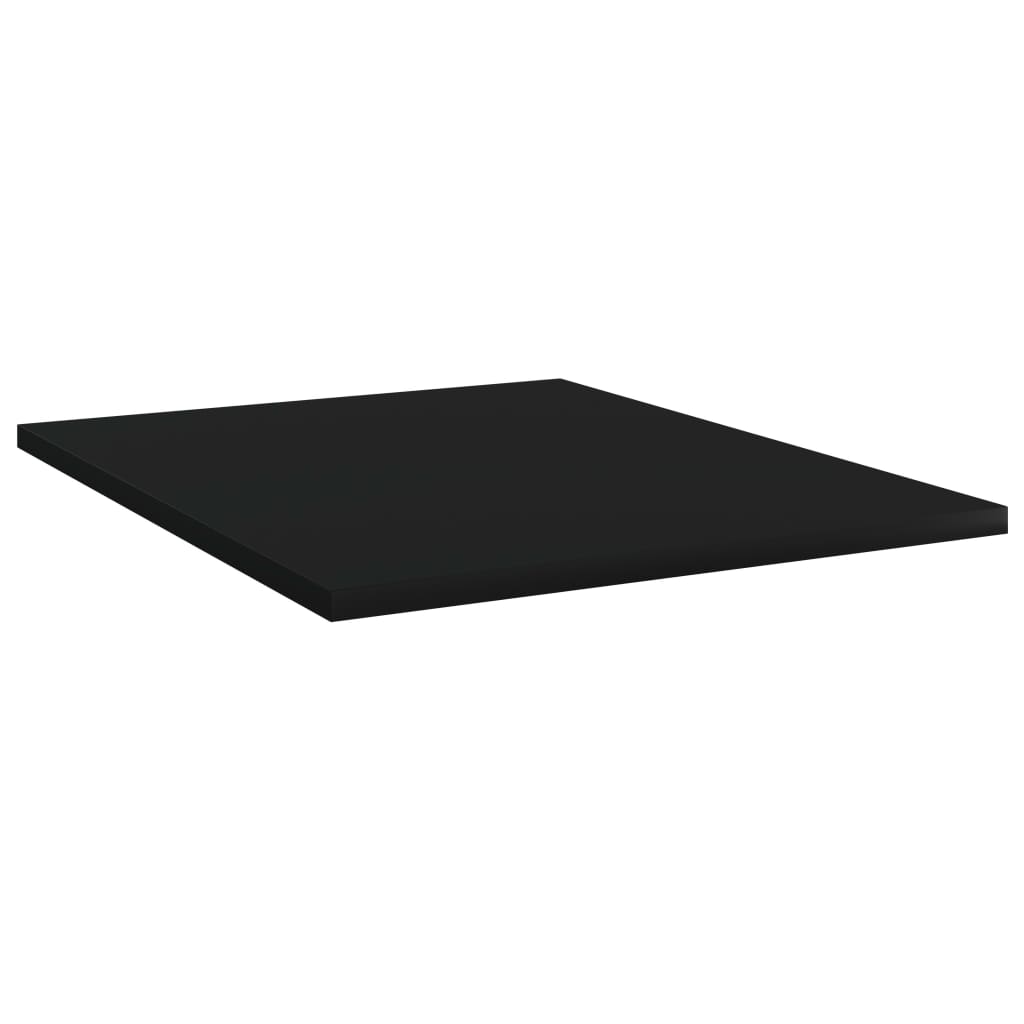 Bookshelf Boards 8 pcs Black 40x50x1.5 cm Engineered Wood