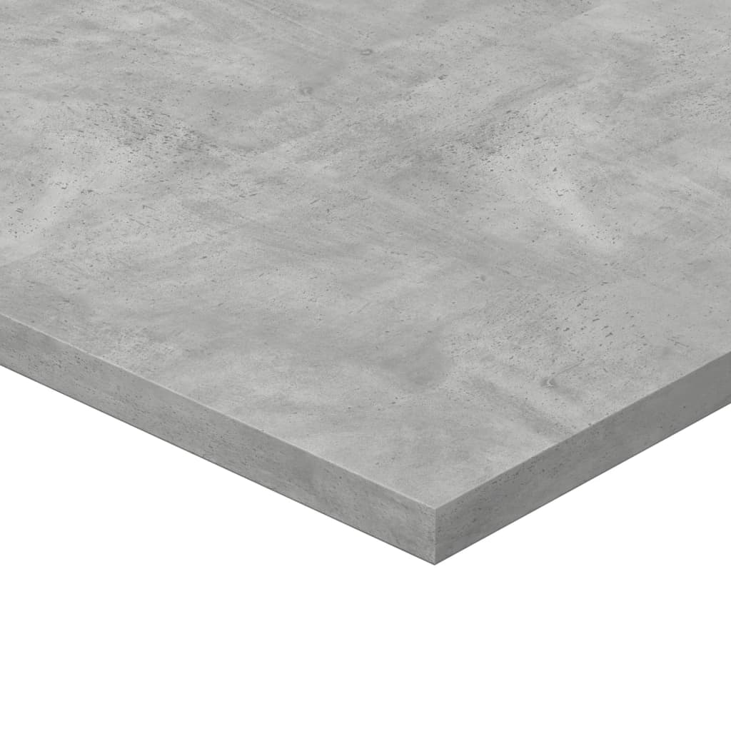Bookshelf Boards 8 pcs Concrete Grey 40x50x1.5 cm Engineered Wood