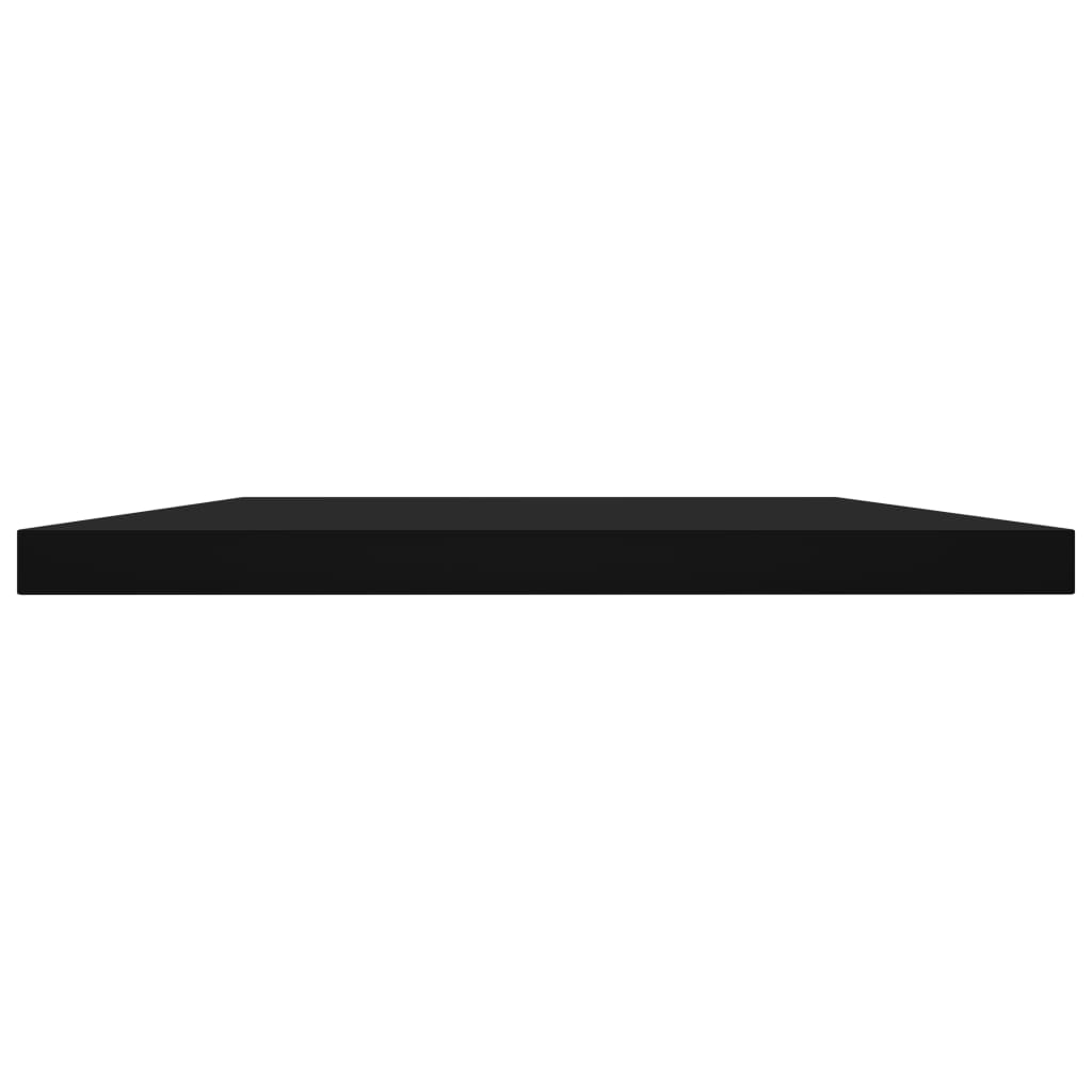 Bookshelf Boards 8 pcs Black 60x20x1.5 cm Engineered Wood