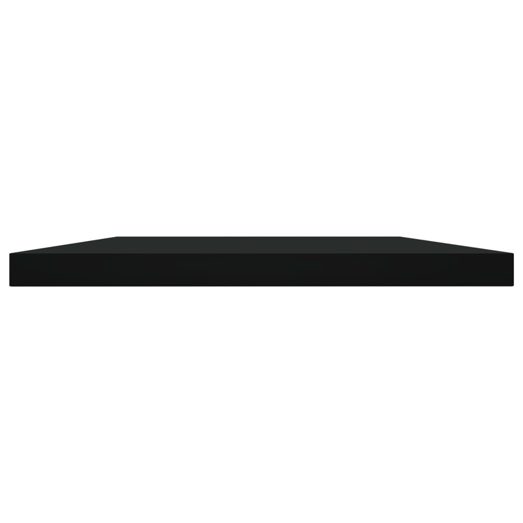 Bookshelf Boards 8 pcs Black 60x40x1.5 cm Engineered Wood