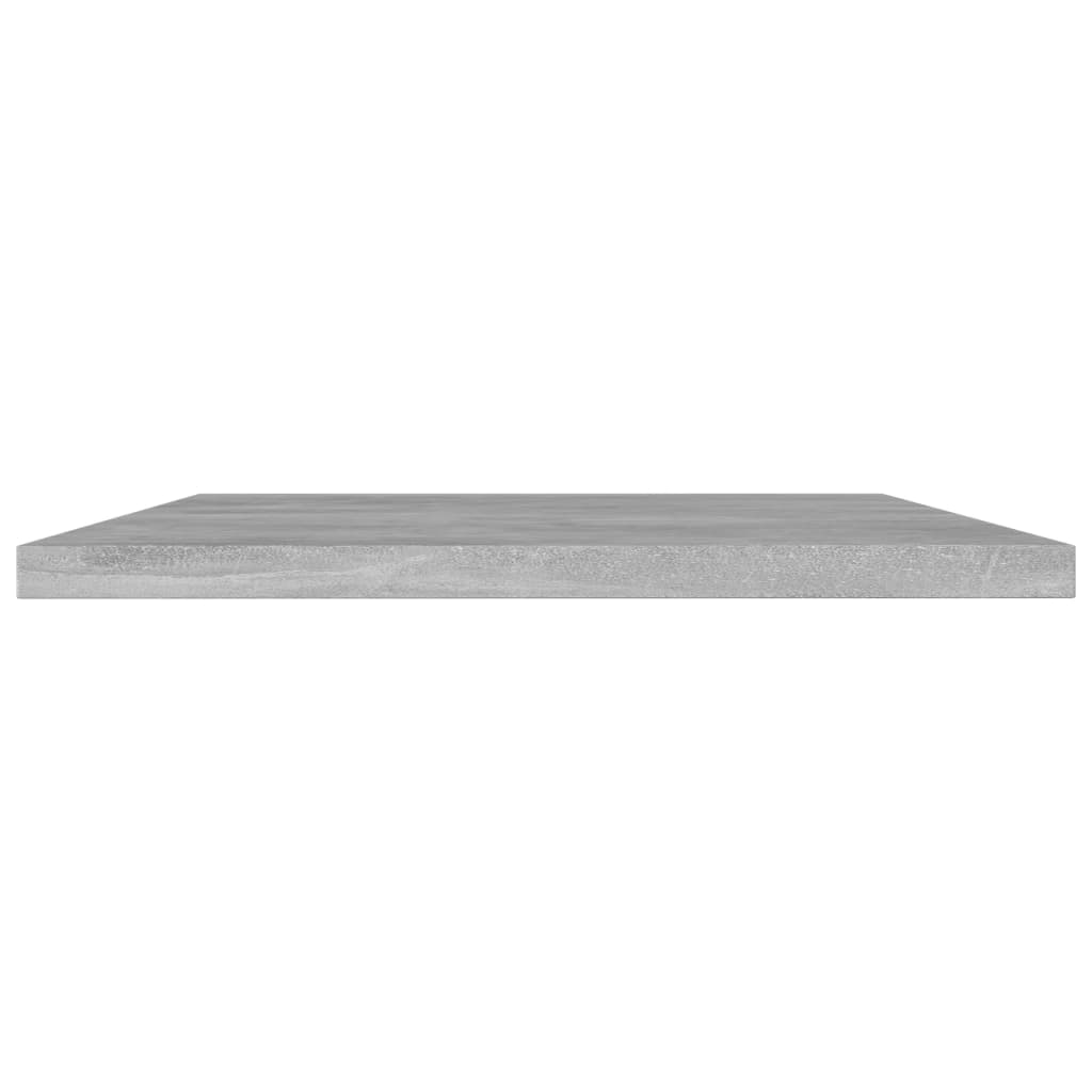 Bookshelf Boards 8 pcs Concrete Grey 60x40x1.5 cm Engineered Wood