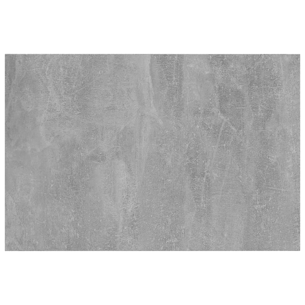 Bookshelf Boards 8 pcs Concrete Grey 60x40x1.5 cm Engineered Wood