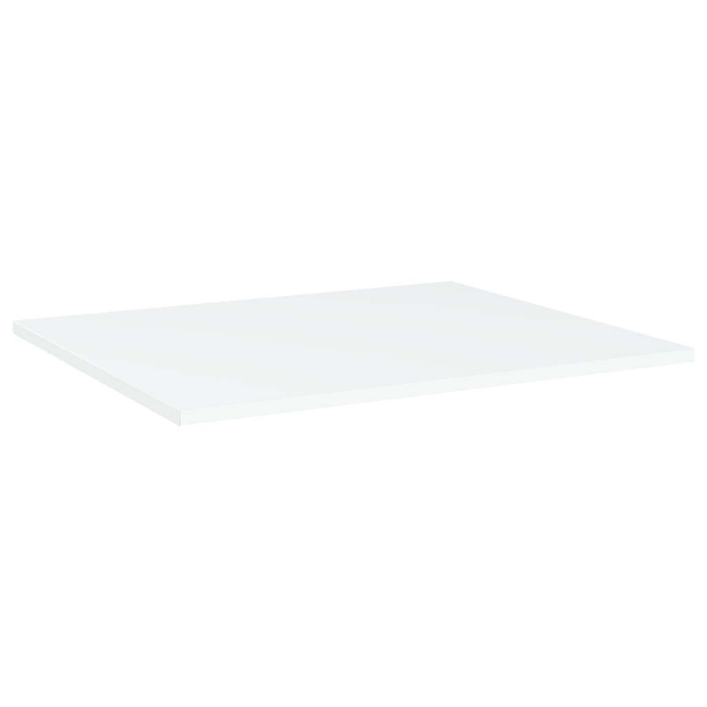 Bookshelf Boards 8 pcs White 60x50x1.5 cm Engineered Wood