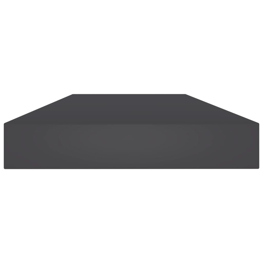 Bookshelf Boards 8 pcs Grey 80x10x1.5 cm Engineered Wood