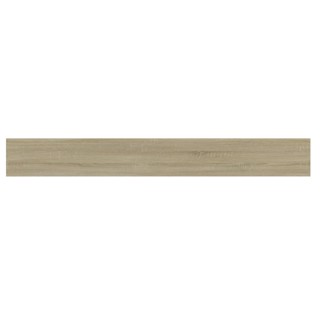 Bookshelf Boards 8 pcs Sonoma Oak 80x10x1.5 cm Engineered Wood