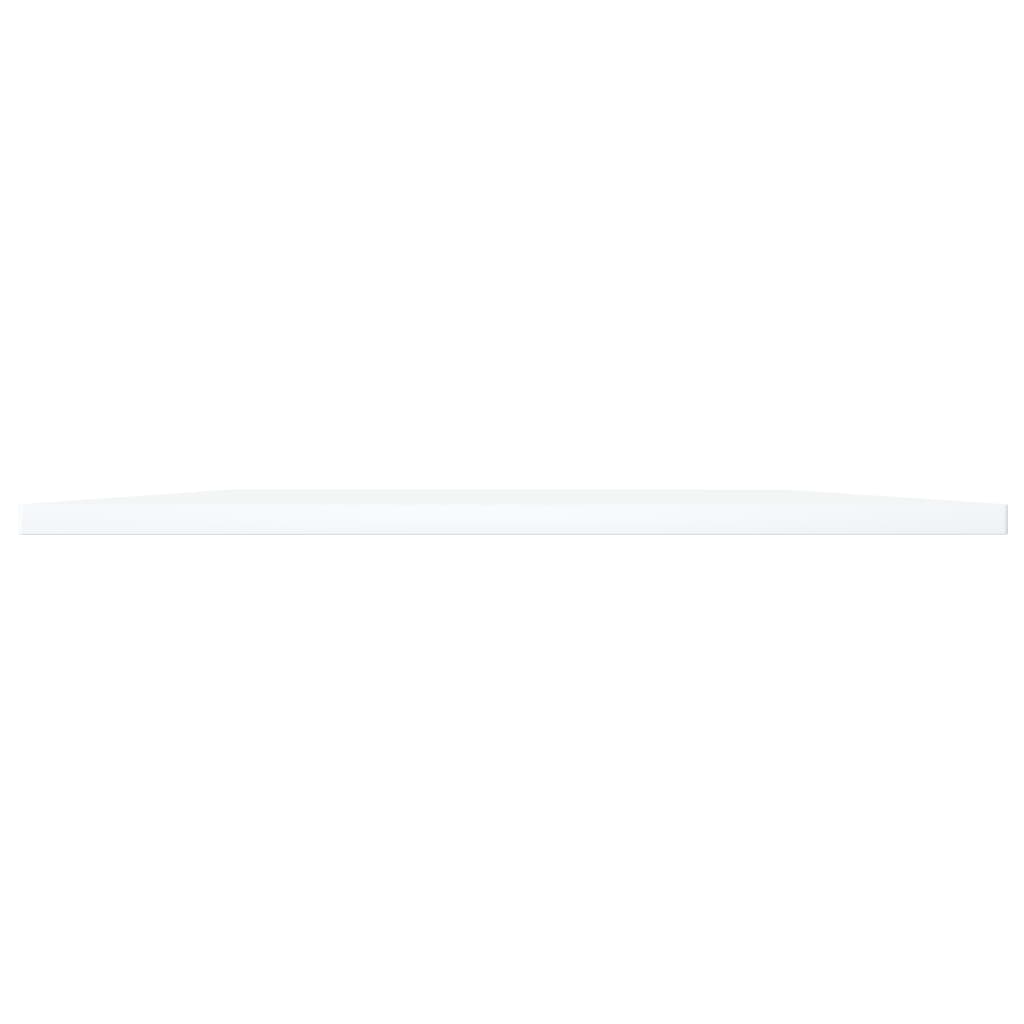 Bookshelf Boards 8 pcs White 80x20x1.5 cm Engineered Wood
