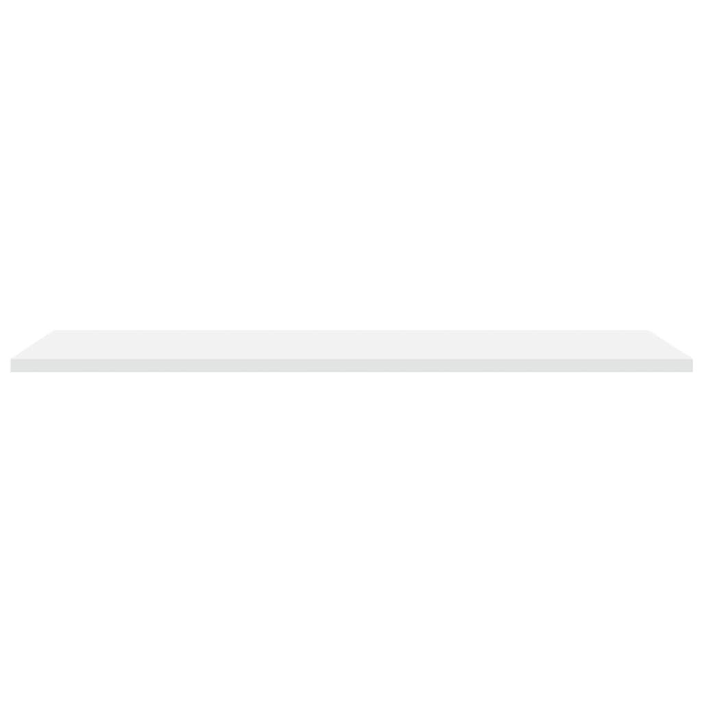 Bookshelf Boards 4 pcs White 80x30x1.5 cm Engineered Wood