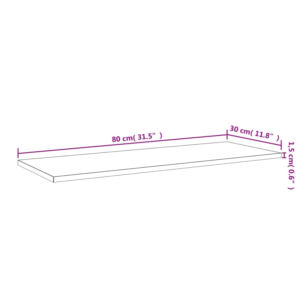 Bookshelf Boards 4 pcs High Gloss Grey 80x30x1.5 cm Engineered Wood