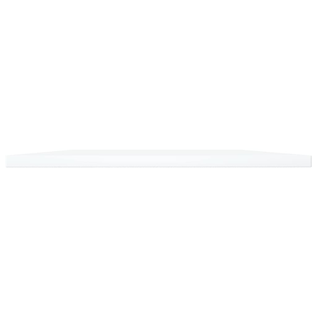 Bookshelf Boards 8 pcs White 80x40x1.5 cm Engineered Wood