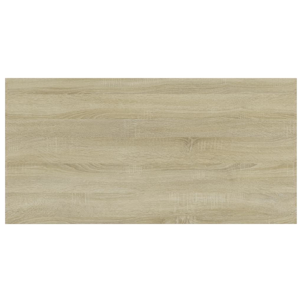Bookshelf Boards 8 pcs Sonoma Oak 80x40x1.5 cm Engineered Wood