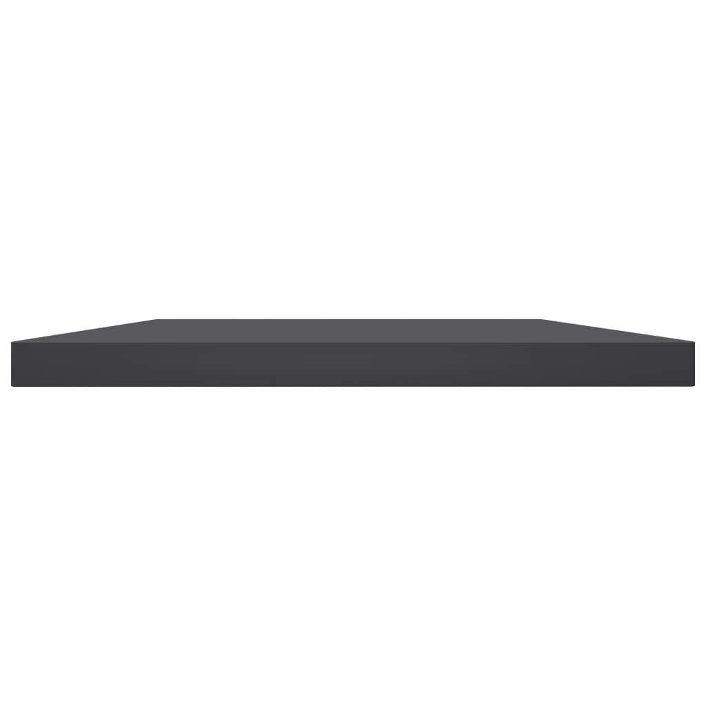 Bookshelf Boards 4 pcs Grey 100x20x1.5 cm Engineered Wood