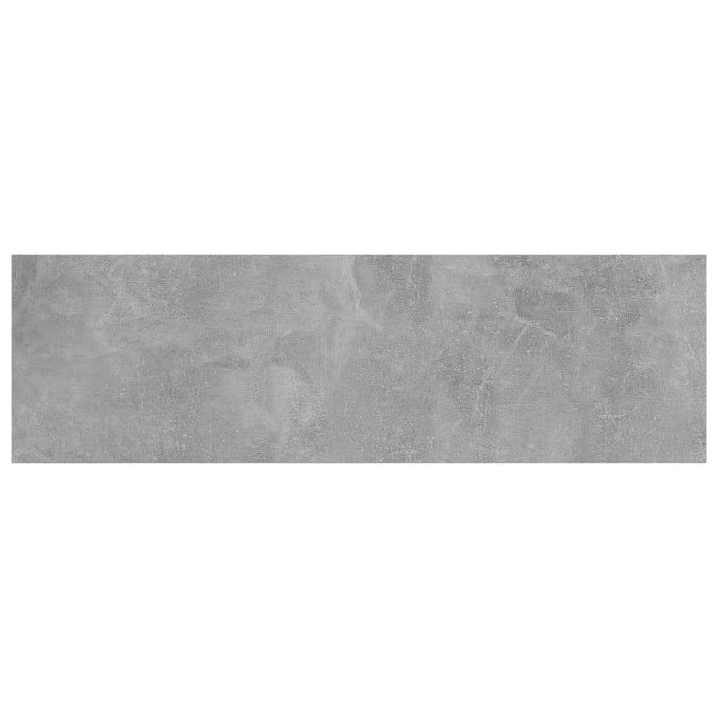 Bookshelf Boards 8 pcs Concrete Grey 100x30x1.5 cm Engineered Wood
