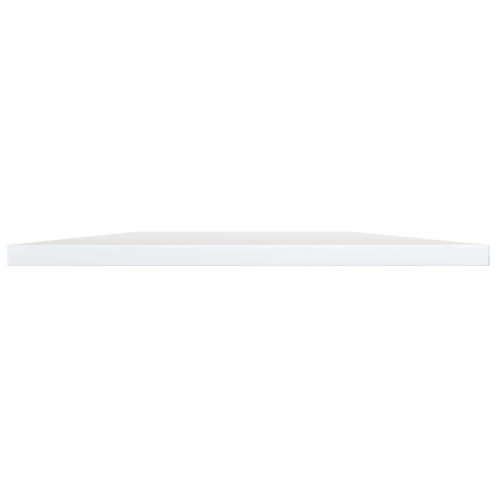Bookshelf Boards 4 pcs High Gloss White 100x30x1.5 cm Engineered Wood