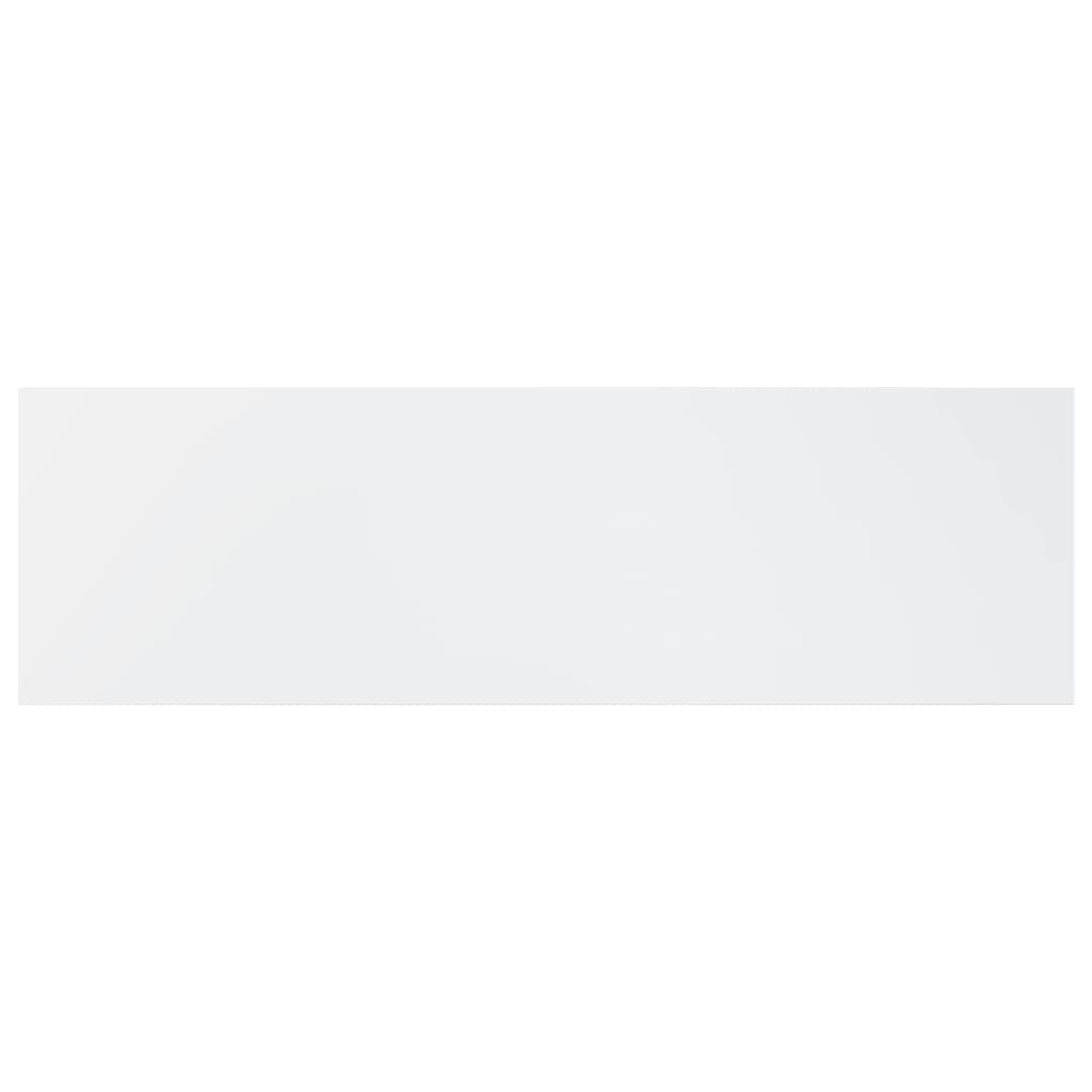 Bookshelf Boards 8 pcs High Gloss White 100x30x1.5 cm Engineered Wood