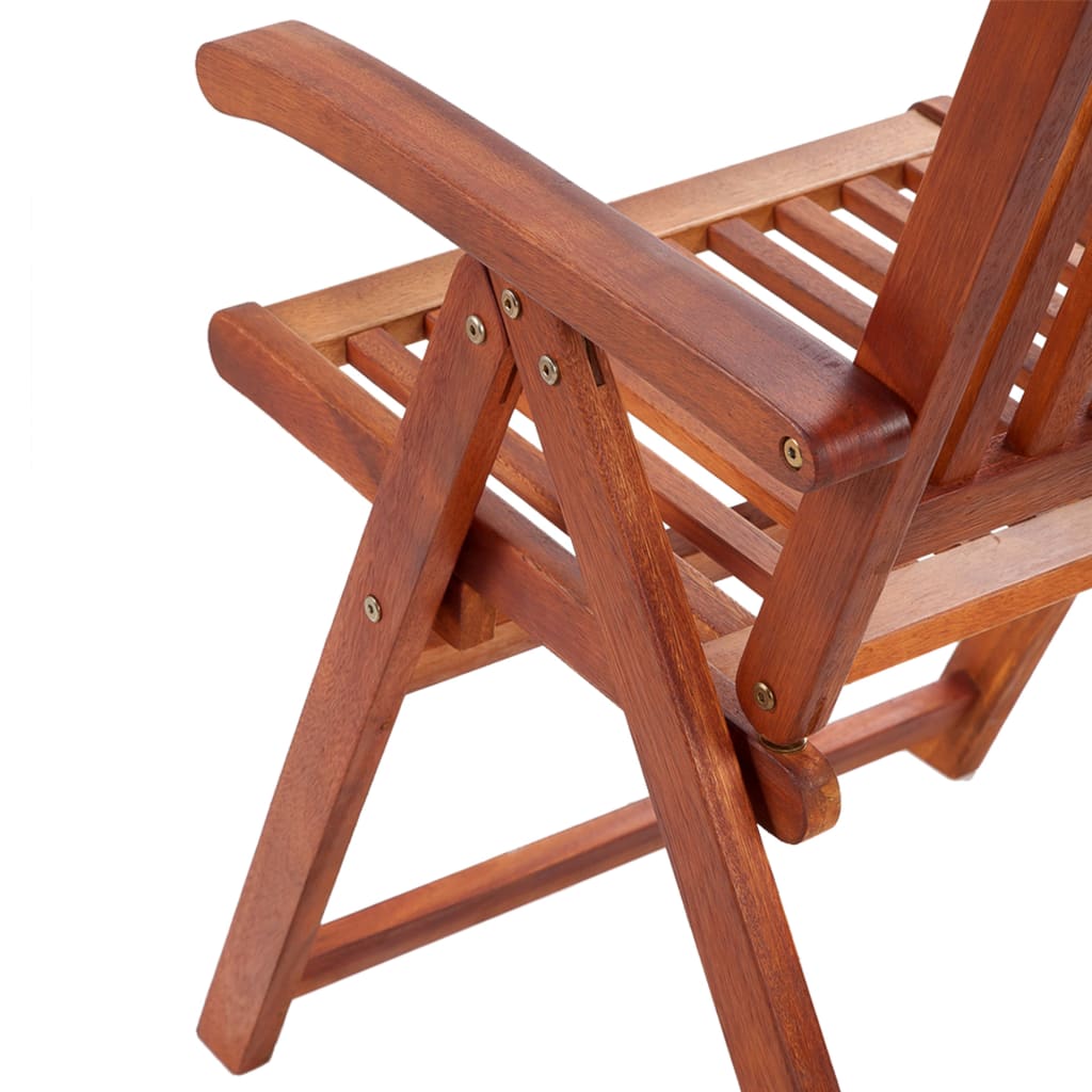 Outdoor Patio Wooden Foldable Garden Chairs Acacia Wood Seats 2 3 4 6 8 pcs