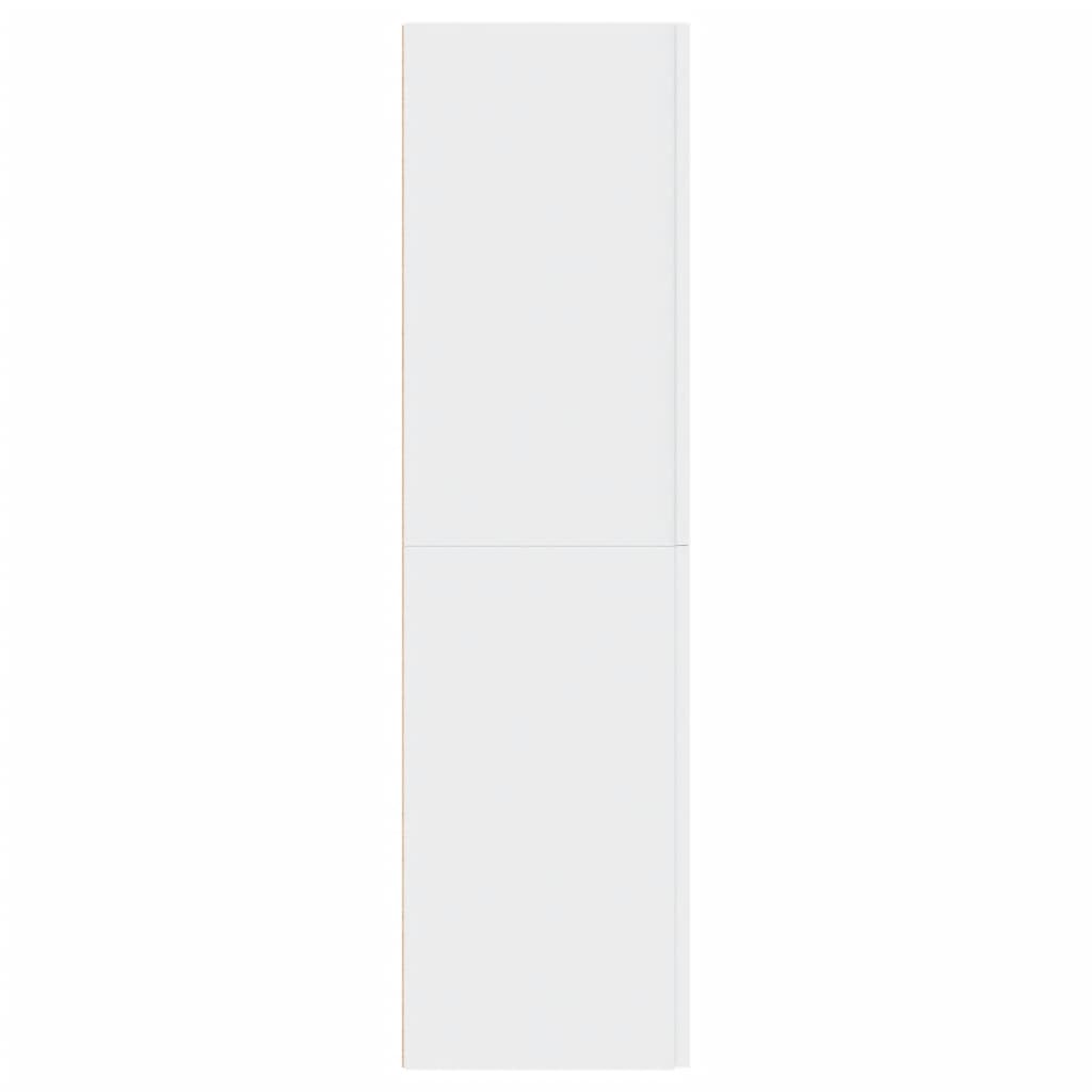 TV Cabinet White 30.5x30x110 cm Engineered Wood