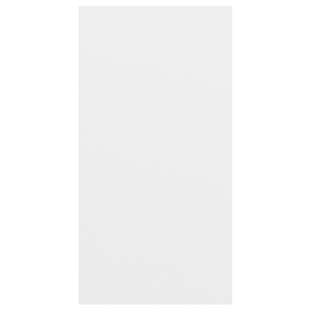 Wall-mounted TV Cabinet White 37x37x72 cm Engineered Wood