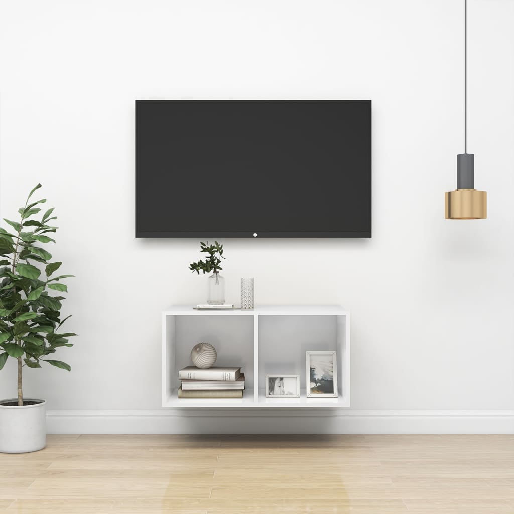 Wall-Mounted Tv Cabinet 37X37X Engineered Wood