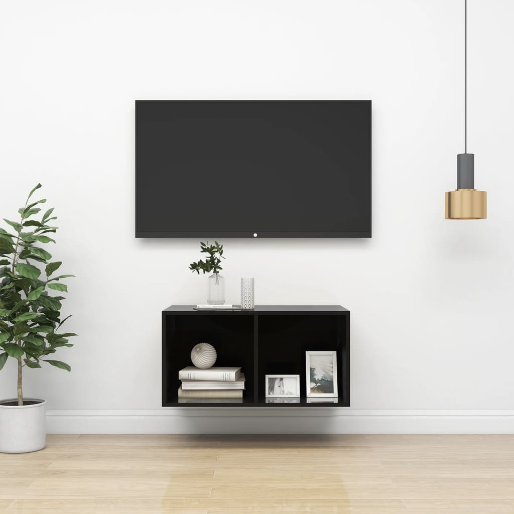 Wall-Mounted Tv Cabinet 37X37X Engineered Wood