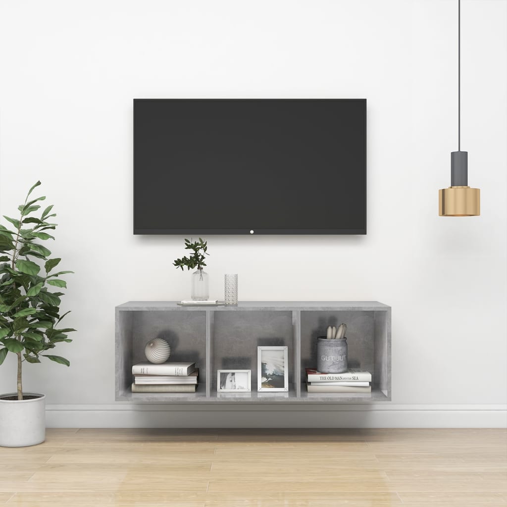 Wall-Mounted Tv Cabinet 37X37X Engineered Wood