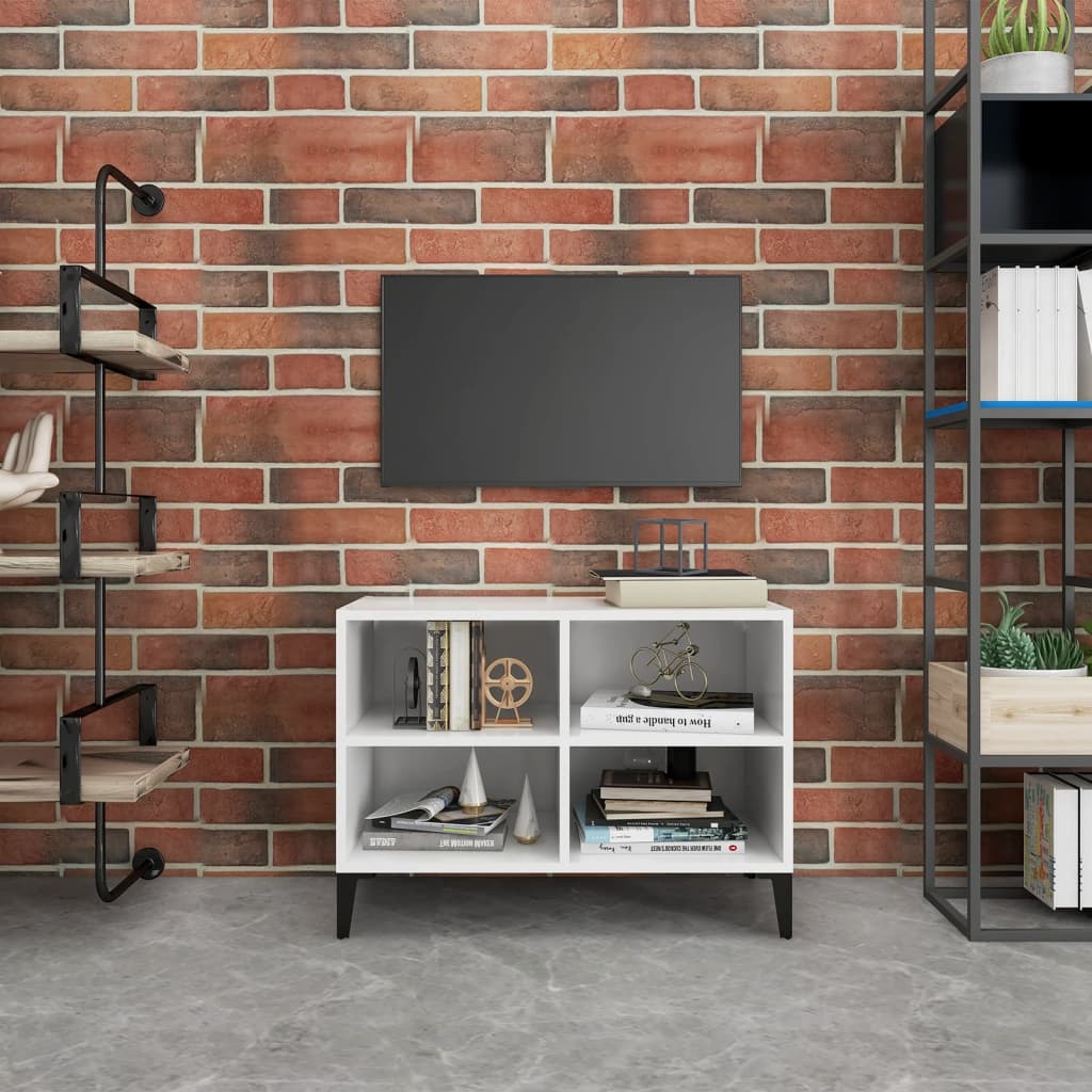 Tv Cabinet With Metal Legs 69.5X30X50 Cm