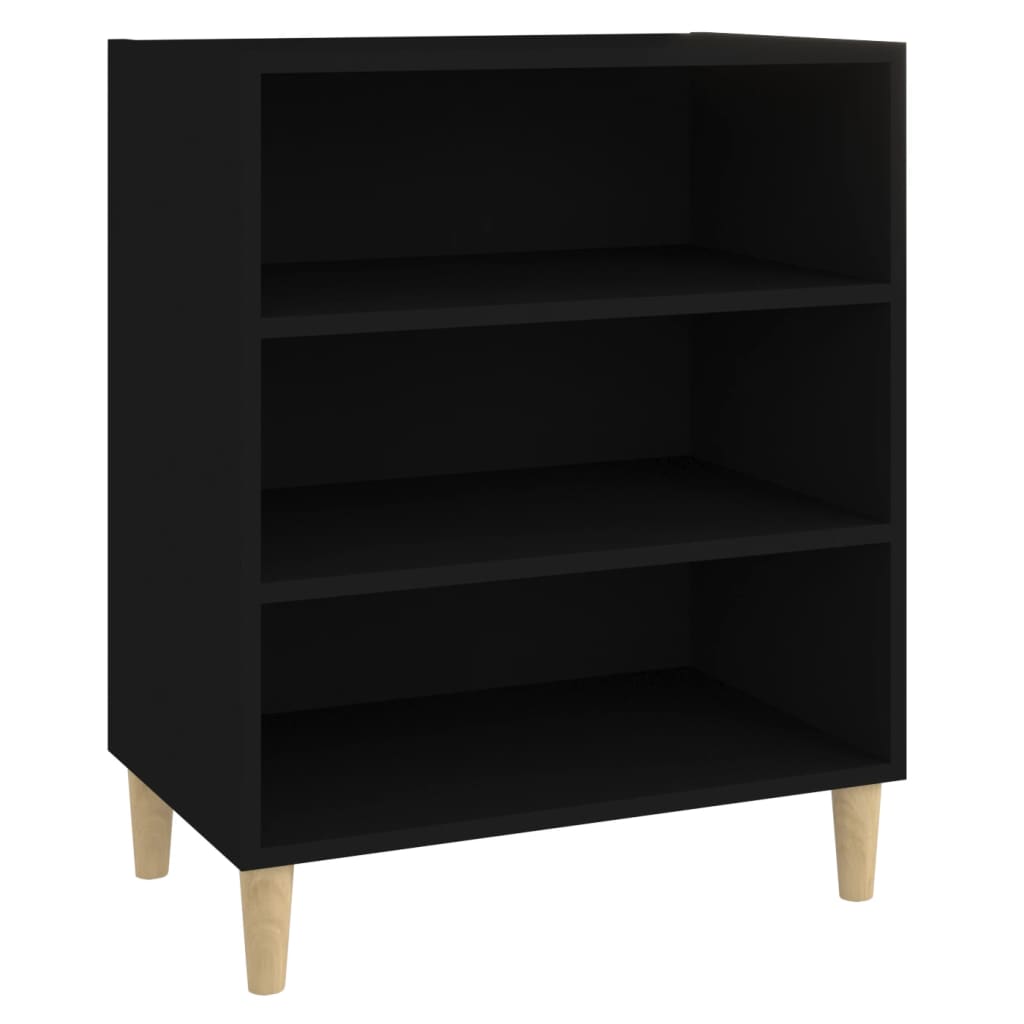 Sideboard Black 57x35x70 cm Engineered Wood