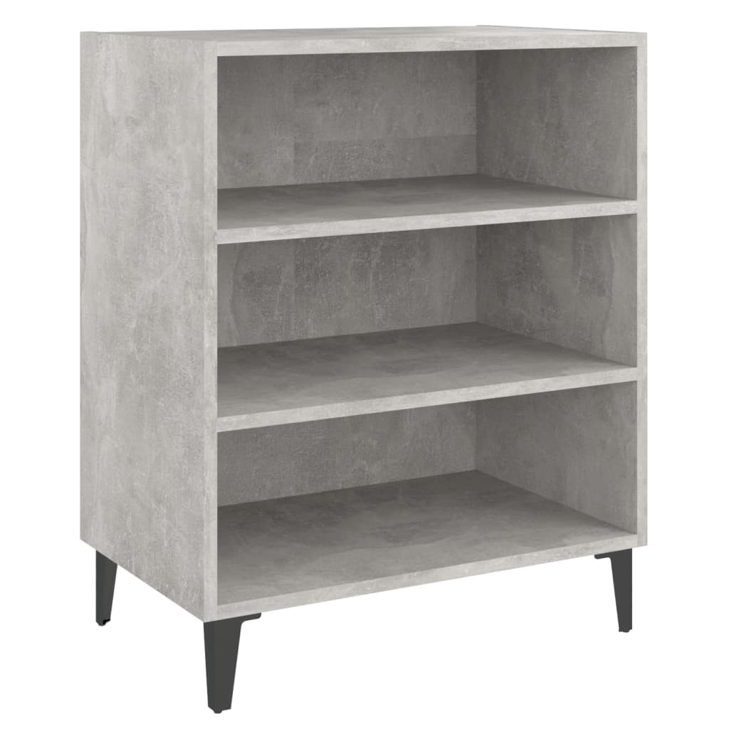 Sideboard Concrete Grey 57x35x70 cm Engineered Wood