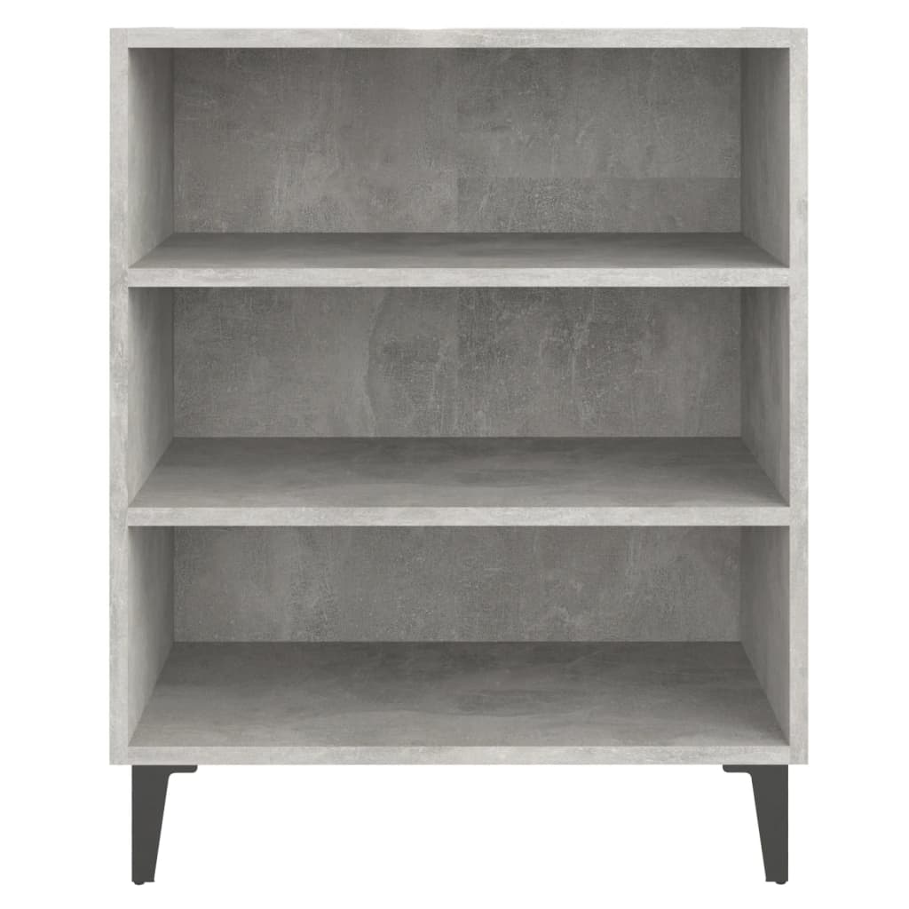 Sideboard Concrete Grey 57x35x70 cm Engineered Wood