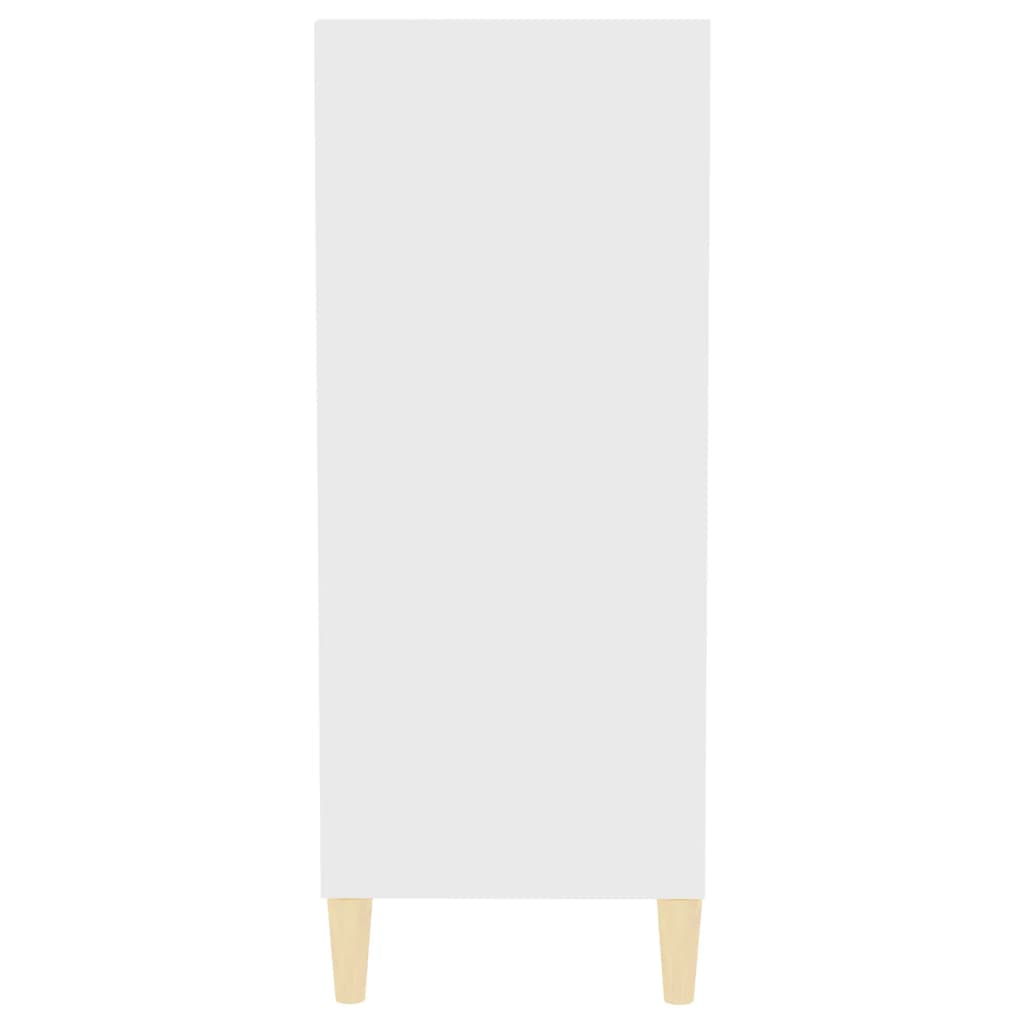 Sideboard White 57x35x90 cm Engineered Wood