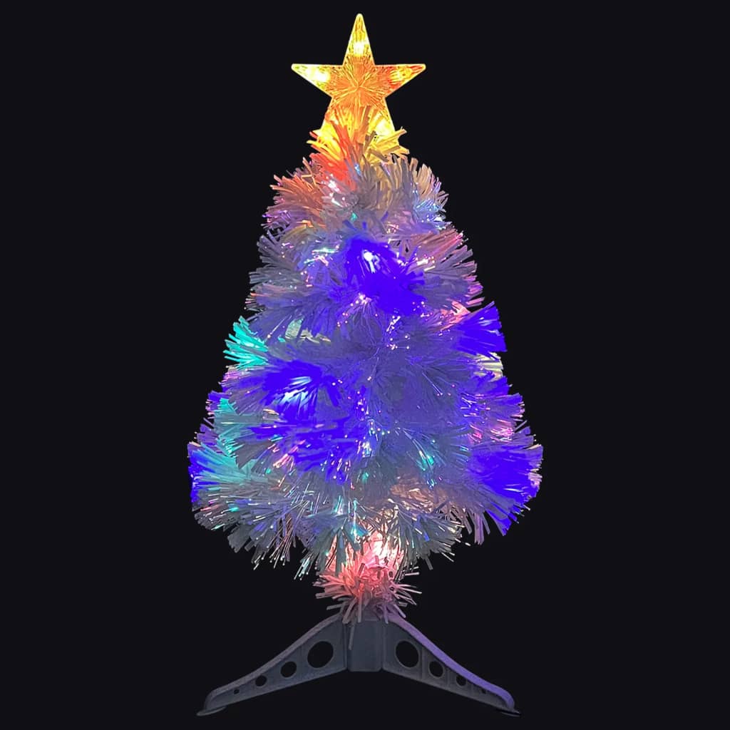 Artificial Pre-Lit Christmas Tree Fibre Optic
