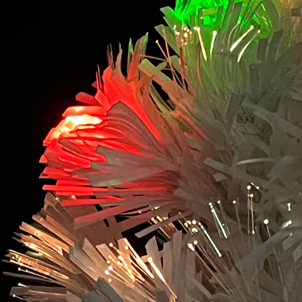 Artificial Pre-Lit Christmas Tree Fibre Optic