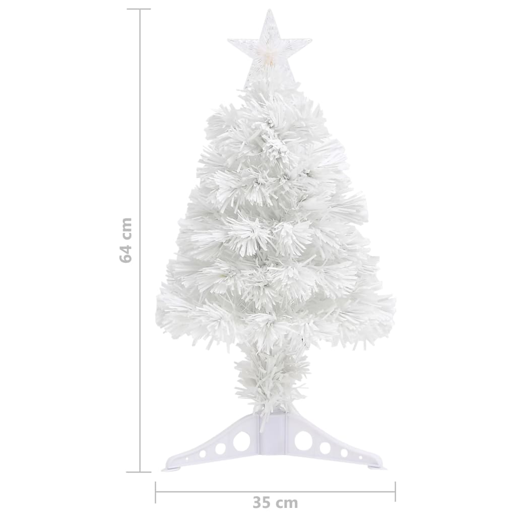 Artificial Pre-Lit Christmas Tree Fibre Optic