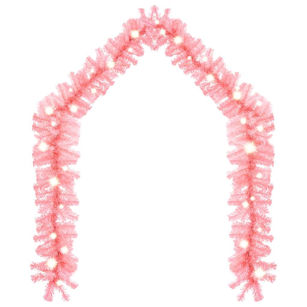 Christmas Garland With Led Lights