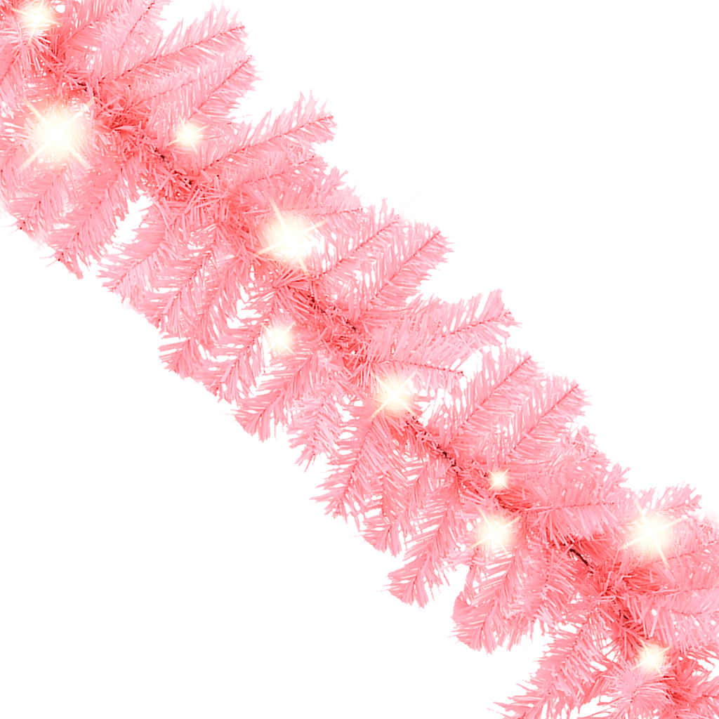 Christmas Garland With Led Lights