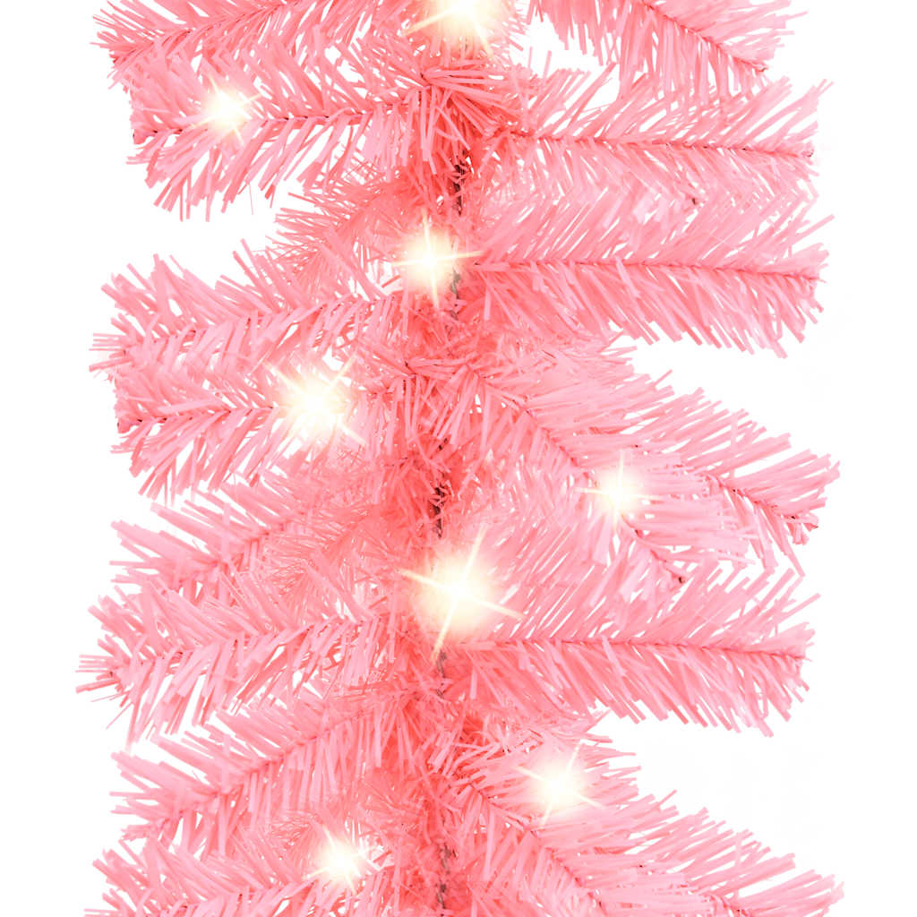 Christmas Garland With Led Lights