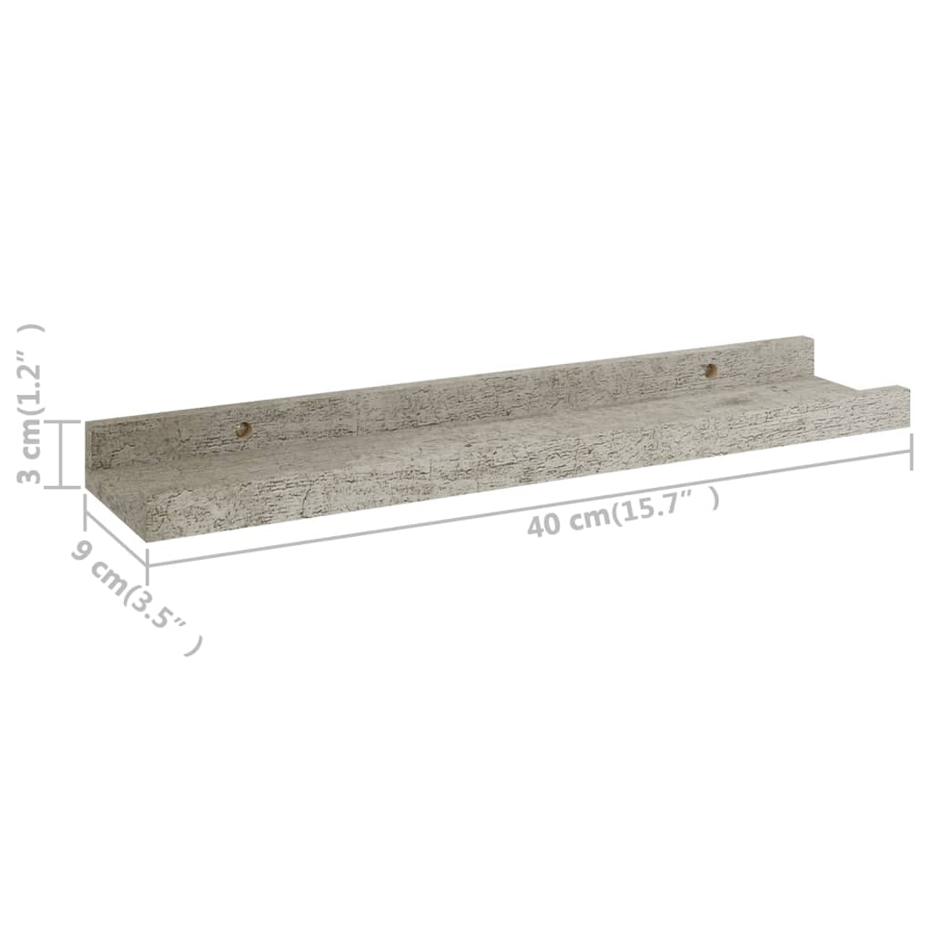 Wall Shelves 2 Pcs