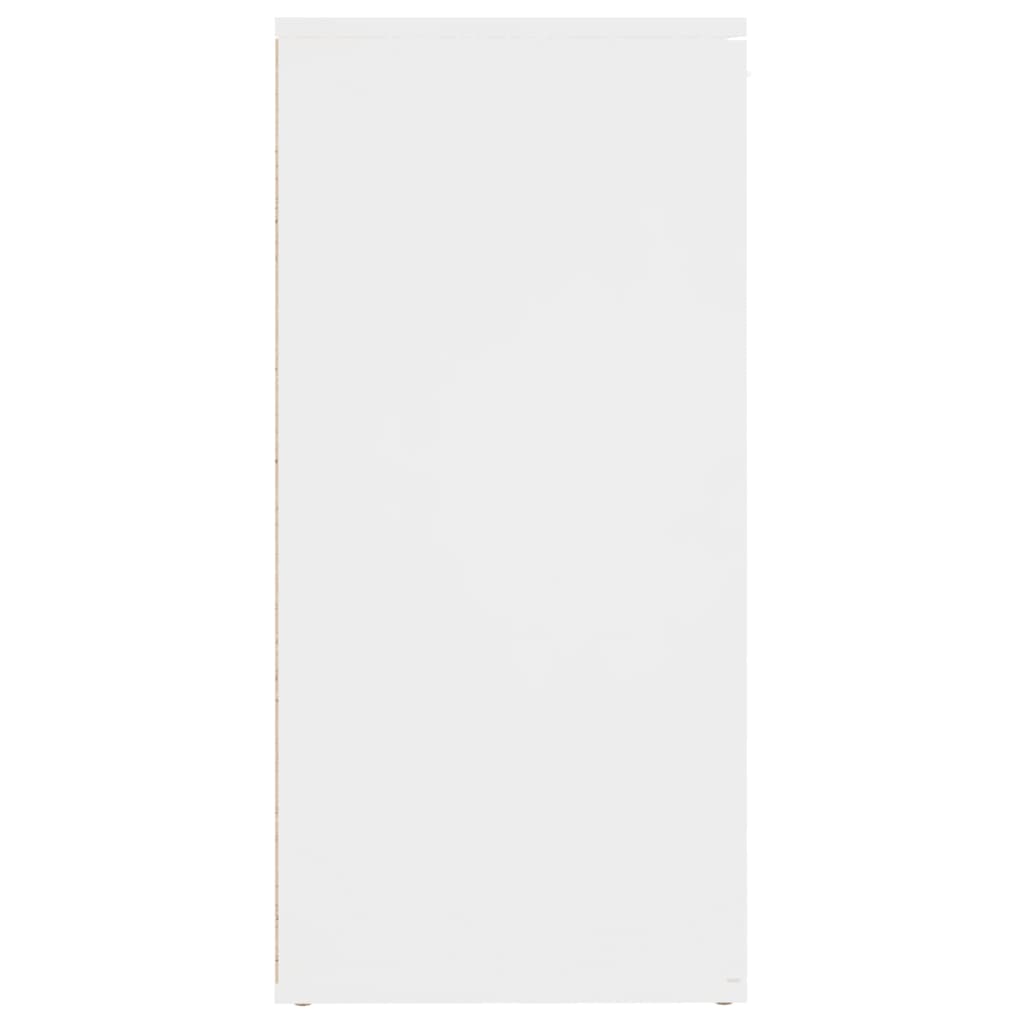 Sideboard White 160x36x75 cm Engineered Wood