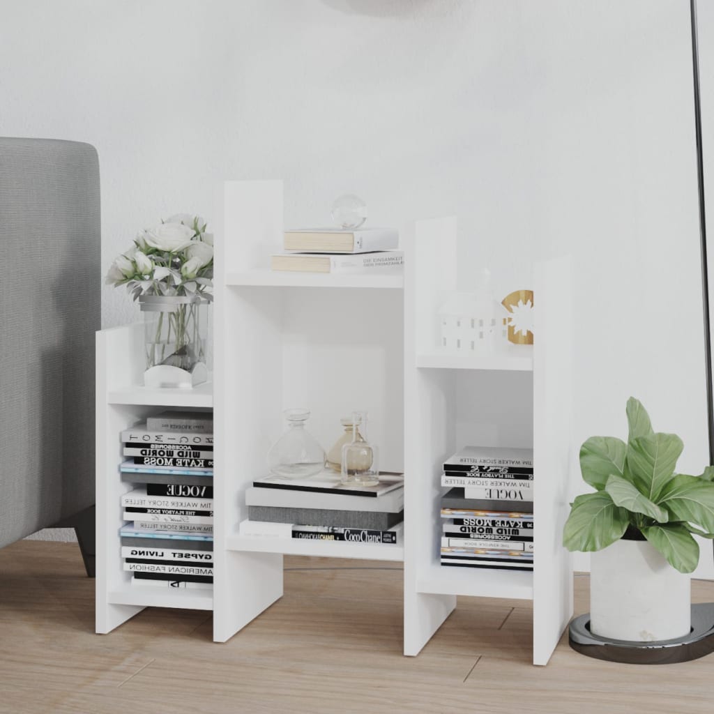 Side Cabinet White 60x26x60 cm Engineered Wood