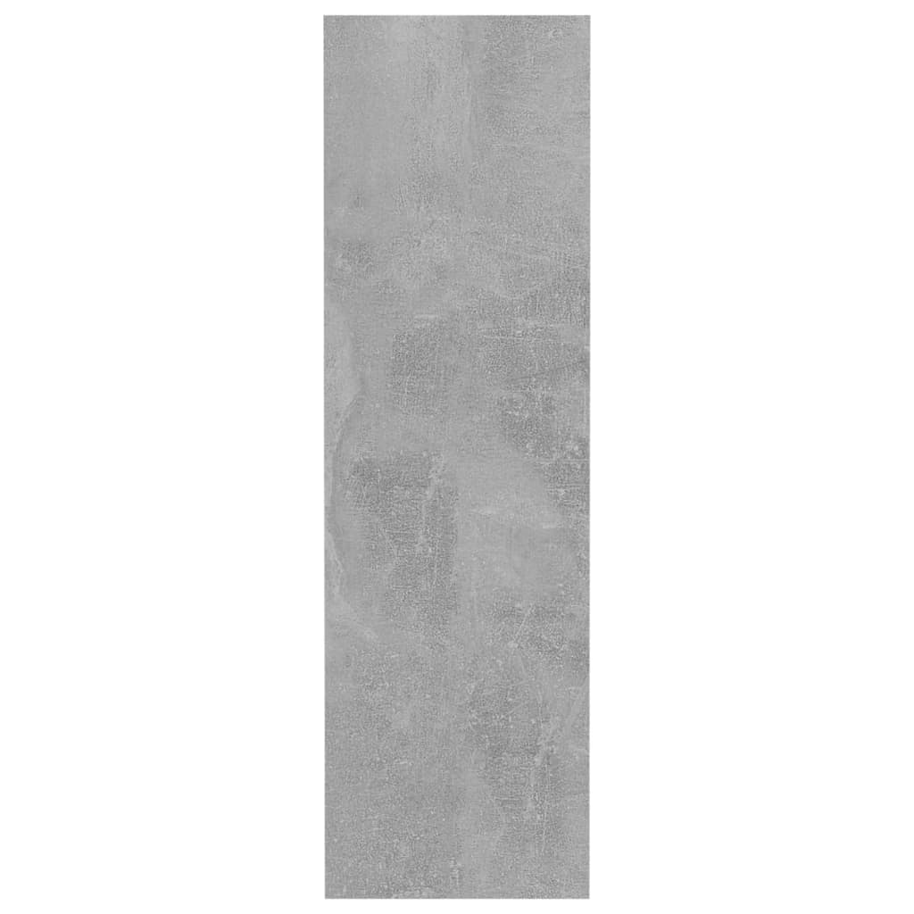 Wall Shoe Cabinets 2 pcs Concrete Grey 80x18x60 cm Engineered Wood