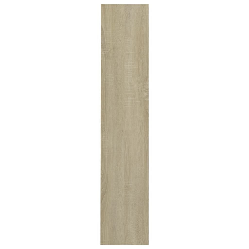 Wall Shoe Cabinets 2 pcs  Sonoma Oak 60x18x90 cm Engineered Wood