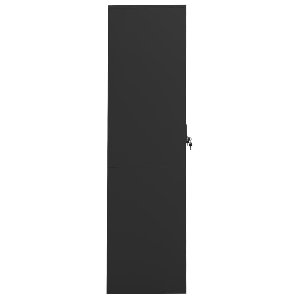 Wardrobe Anthracite 80x50x180 cm Steel