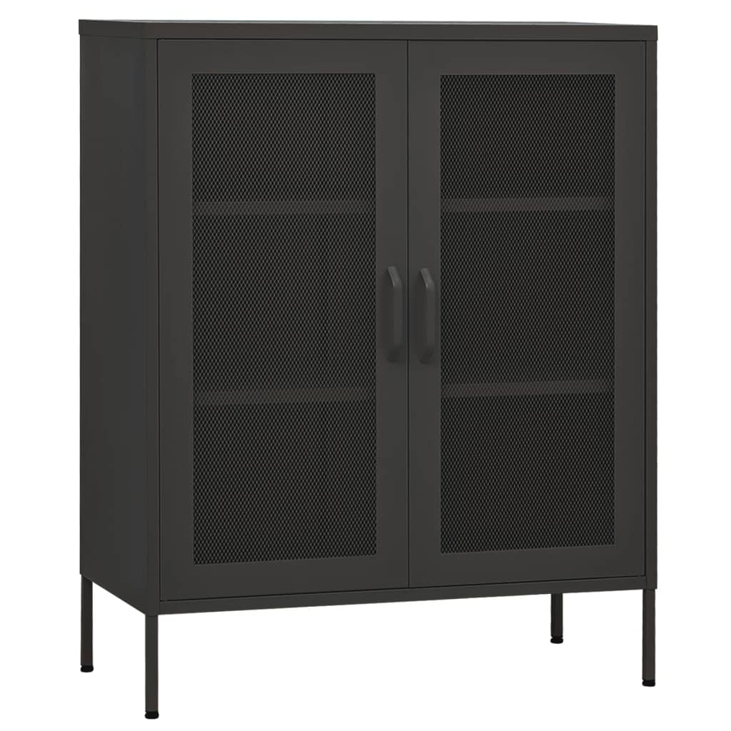 Storage Cabinet Anthracite 80x35x101.5 cm Steel