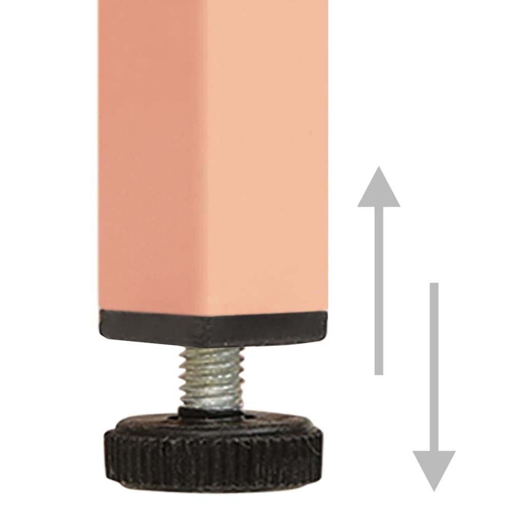 Storage Cabinet Pink 42.5x35x101.5 cm Steel