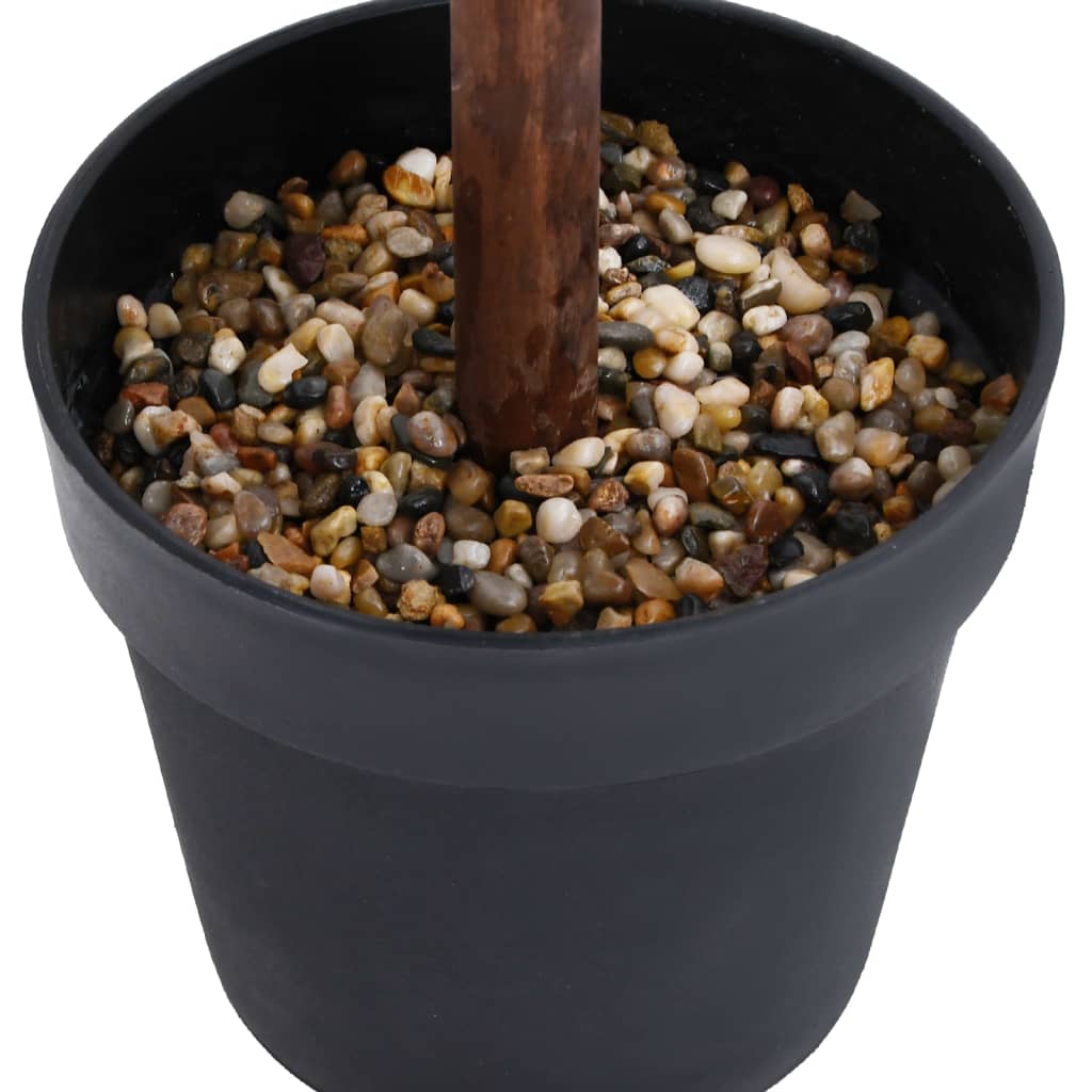Artificial Boxwood Plant With Pot Ball Shaped Green 50 Cm