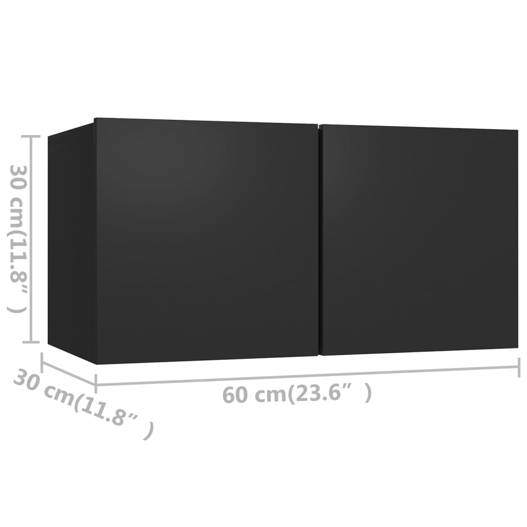 10 Piece TV Cabinet Set Engineered Wood TEST